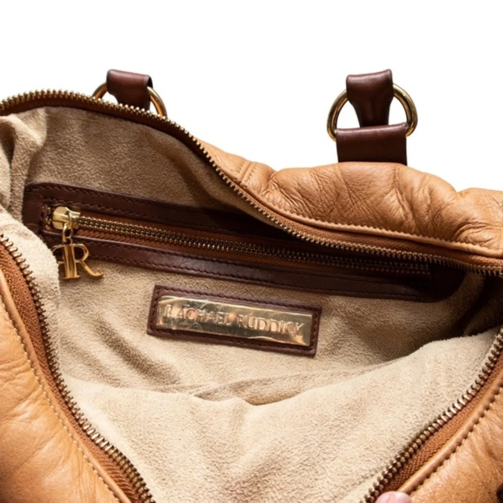 Rachael Ruddick Buttersoft Leather & Shearling Convertible Handbag - Picture 12 of 16